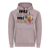 Vintage Zinc half baddie half coffee Vintage Hoodie - MaliasSmallBusiness