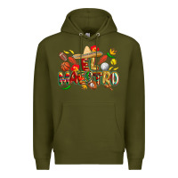 Army Green cinco de mayo el maestro Premium Hoodie - CowGirlArtShop