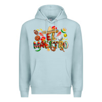 Blue Mist cinco de mayo el maestro Premium Hoodie - CowGirlArtShop