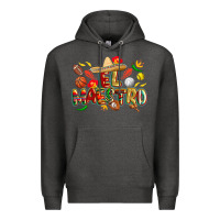 Charcoal Heather cinco de mayo el maestro Premium Hoodie - CowGirlArtShop