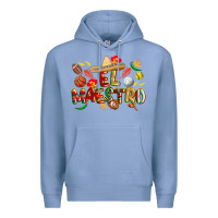 Colony Blue cinco de mayo el maestro Premium Hoodie - CowGirlArtShop