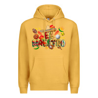 Mustard cinco de mayo el maestro Premium Hoodie - CowGirlArtShop