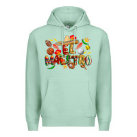Seafoam cinco de mayo el maestro Premium Hoodie - CowGirlArtShop