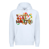 White cinco de mayo el maestro Premium Hoodie - CowGirlArtShop