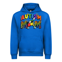 Cobalt Autism mom Urban Hoodie - FaDigitalArtStudio