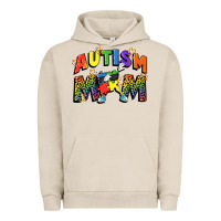 Pigment French Oak Autism mom Urban Hoodie - FaDigitalArtStudio