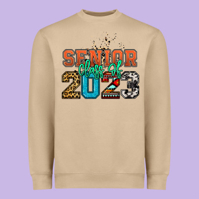 Senior Class Of 2023 Heavyweight Sweatshirt Designed By Nancycooperartshop