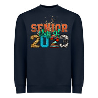 Navy senior class of 2023 Heavyweight Sweatshirt - NancyCooperArtShop