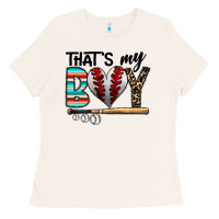 Bone baseball Ladies Tee - CowhideDigitalArt