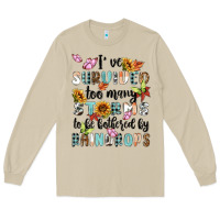 Mushroom ive survived too many storms to bebothered by rain Long Sleeve Tee - MaliasSmallBusiness
