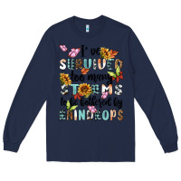 Navy ive survived too many storms to bebothered by rain Long Sleeve Tee - MaliasSmallBusiness