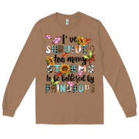 Toasted Coconut ive survived too many storms to bebothered by rain Long Sleeve Tee - MaliasSmallBusiness