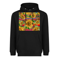 Black mexican sunflowers Heavyweight Hoodie - TumblerDesignByShophia
