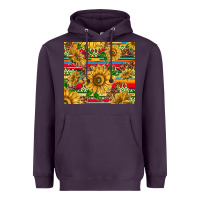 Plum mexican sunflowers Heavyweight Hoodie - TumblerDesignByShophia