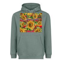 Sage mexican sunflowers Heavyweight Hoodie - TumblerDesignByShophia