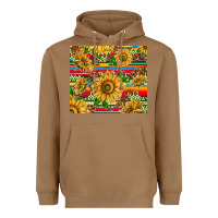 Toasted Coconut mexican sunflowers Heavyweight Hoodie - TumblerDesignByShophia