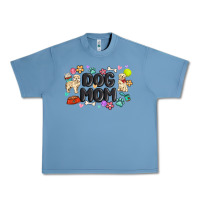 Pebble Blue dog mom Urban Heavy Tee - MaliasSmallBusiness