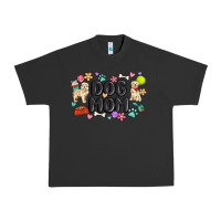 Pigment Black dog mom Urban Heavy Tee - MaliasSmallBusiness