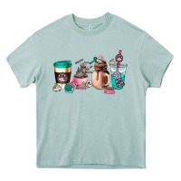 Arona cat  coffee cup Heavy Core Tee - AdoDesignShop