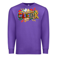 Purple cinco de mayo clerk Premium Sweatshirt - CowGirlArtShop