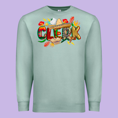 Cinco De Mayo Clerk Premium Sweatshirt Designed By Cowgirlartshop