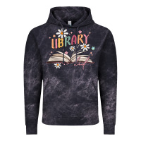 Cloud Black library kid Vintage Hoodie - MaliasSmallBusiness