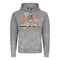 Cloud Rock library kid Vintage Hoodie - MaliasSmallBusiness