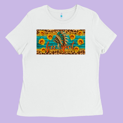 Free Spirit License Plate Ladies Tee Designed By Hra Design Shop