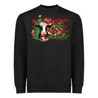 Black cowbells ring are you listening Heavyweight Sweatshirt - MaliasSmallBusiness