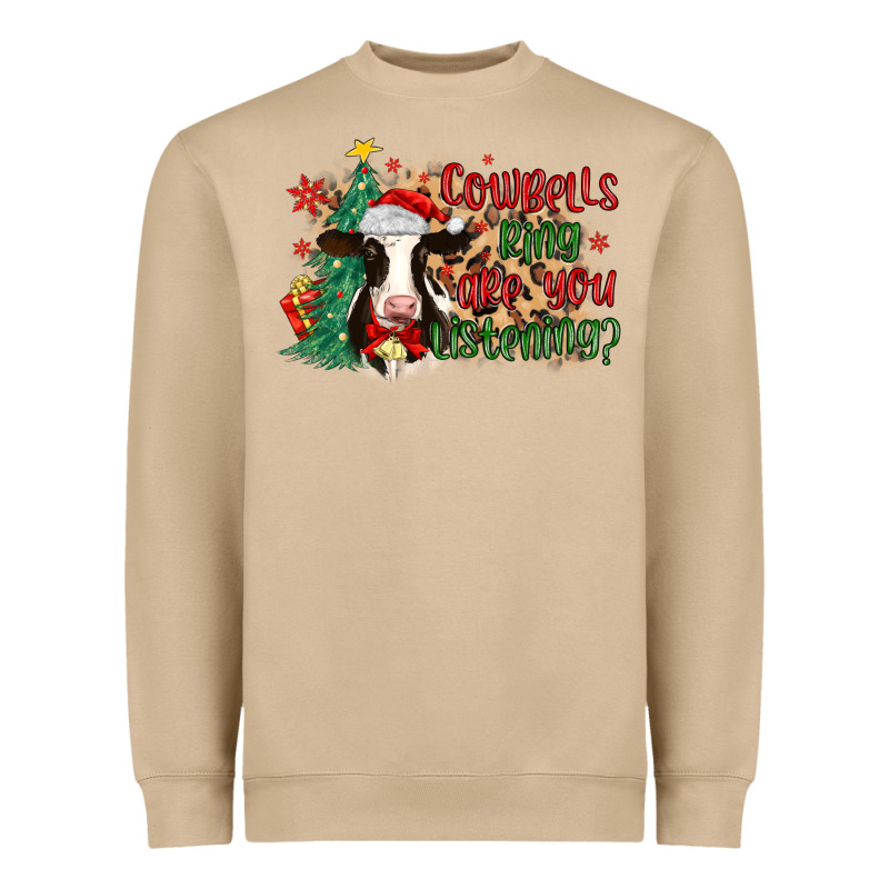 Cowbells Ring Are You Listening Heavyweight Sweatshirt by MaliasSmallBusiness | Teevron