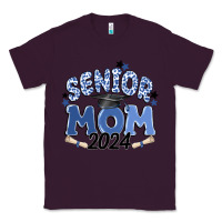 Plum senior mom 2024 Classic Tee - MaliasSmallBusiness