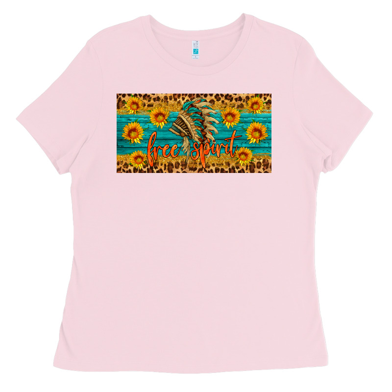 Free Spirit License Plate Ladies Tee by HRA Design Shop | Teevron