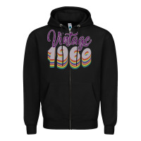 Black Vintage 1960 Zipper Hoodie - Bettercallsaul