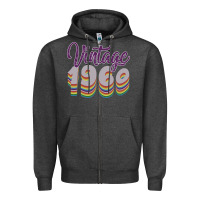 Charcoal Heather Vintage 1960 Zipper Hoodie - Bettercallsaul