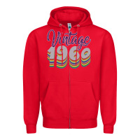 Vintage 1960 Zipper Hoodie | Teevron