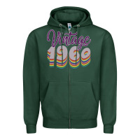 Sports Green Vintage 1960 Zipper Hoodie - Bettercallsaul