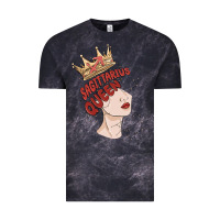 Cloud Black sagittarius queen Vintage Tee - MaliasSmallBusiness