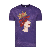Cloud Purple sagittarius queen Vintage Tee - MaliasSmallBusiness