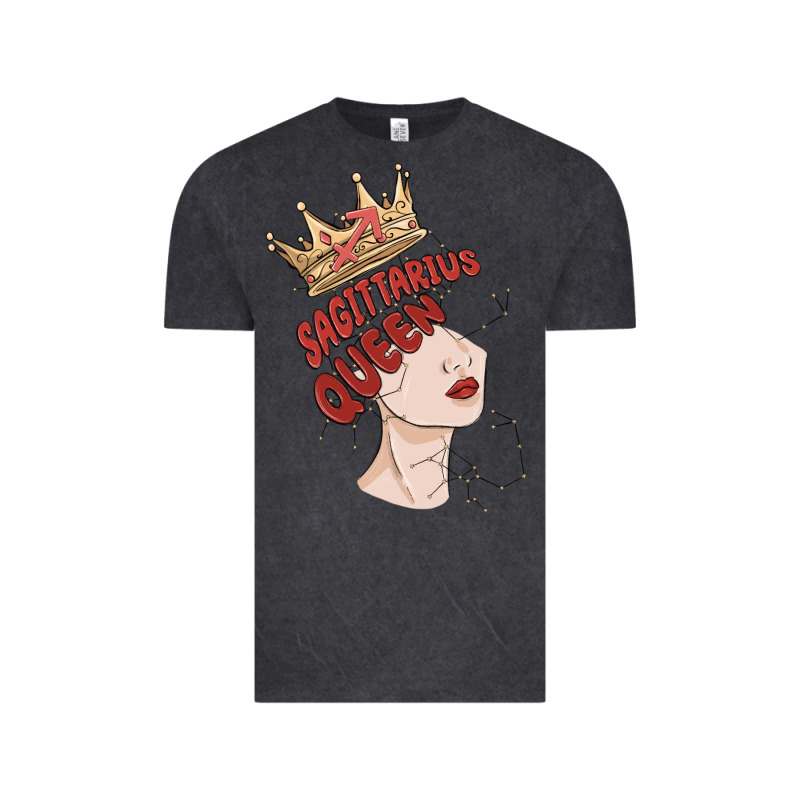 Sagittarius Queen Vintage Tee by MaliasSmallBusiness | Teevron