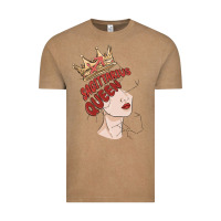 Vintage Coffee sagittarius queen Vintage Tee - MaliasSmallBusiness