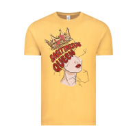 Vintage Mustard sagittarius queen Vintage Tee - MaliasSmallBusiness
