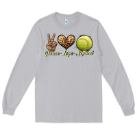 Moon Dust peace love softball Long Sleeve Tee - JahusDesignShop