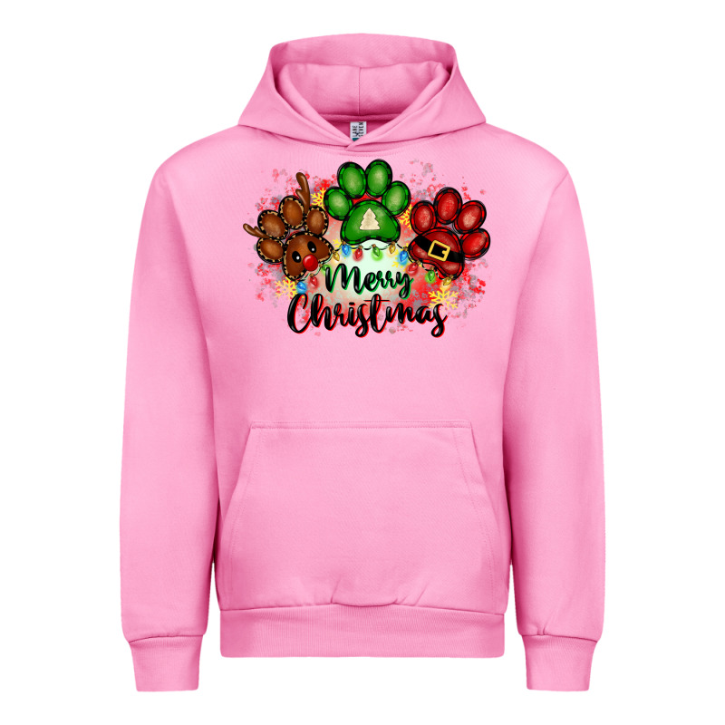Merry Christmas Paws Urban Hoodie by FaDigitalArtStudio | Teevron