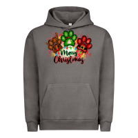 Pigment Tornado merry christmas paws Urban Hoodie - FaDigitalArtStudio