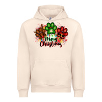 Sandshell merry christmas paws Urban Hoodie - FaDigitalArtStudio