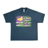 Midnight Navy mardi gras duck call flag Urban Heavy Tee - MaliasSmallBusiness