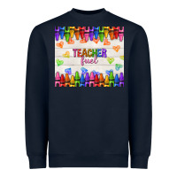 Navy teacher fuel Heavyweight Sweatshirt - NancyCooperArtShop
