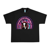 Black rainbow cow Urban Heavy Tee - AdoDesignShop