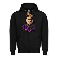 Black RBG Ruth Bader Ginsburg Women Belong In All Places Zipper Hoodie - Bettercallsaul