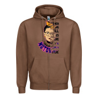 Chestnut RBG Ruth Bader Ginsburg Women Belong In All Places Zipper Hoodie - Bettercallsaul